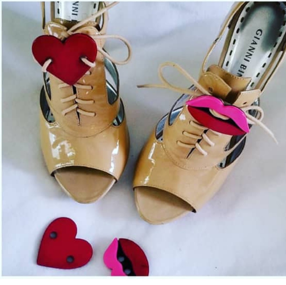 Kisses Sneaker Lace Accessories